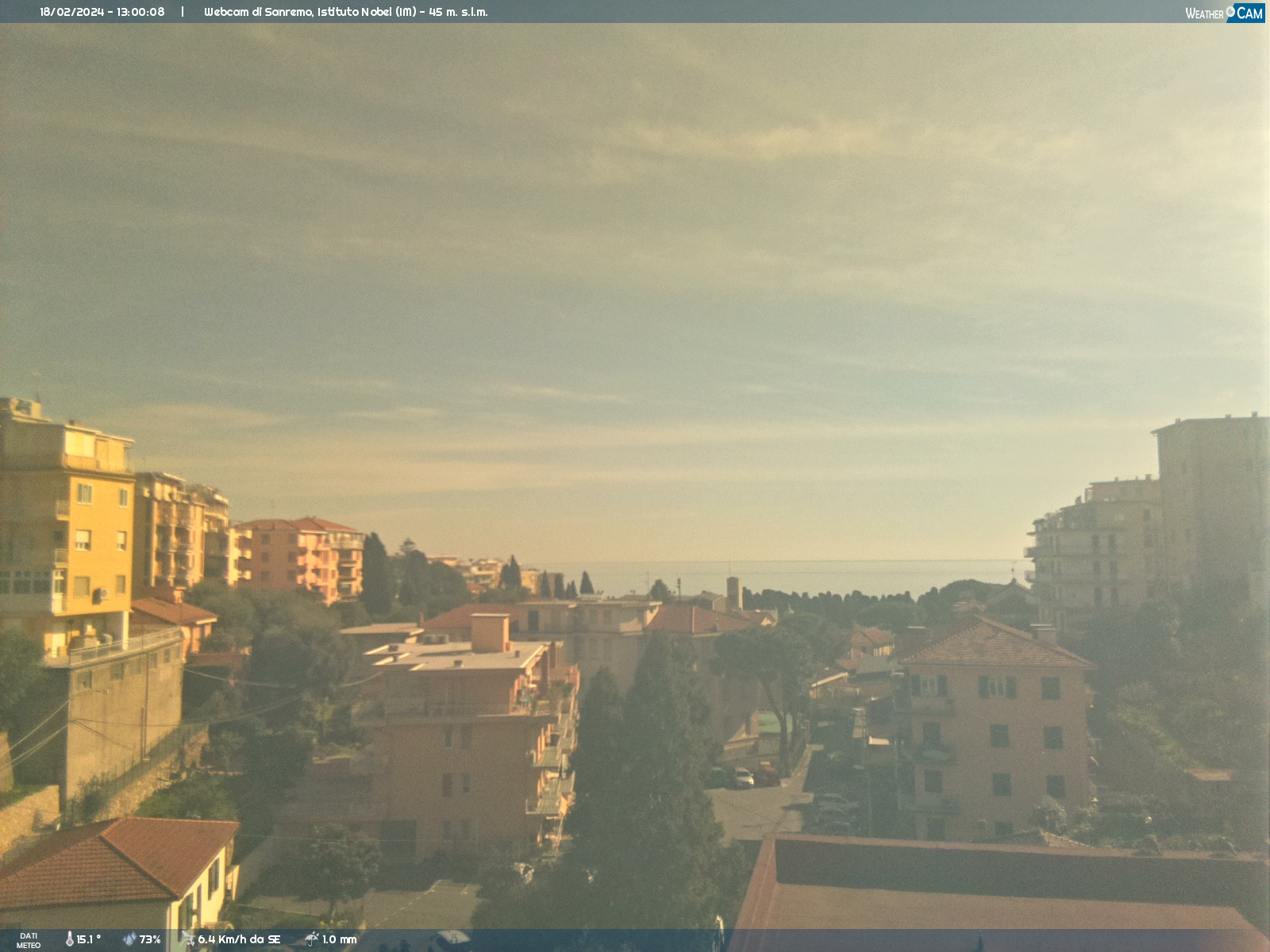 webcam Sanremo  ore 13