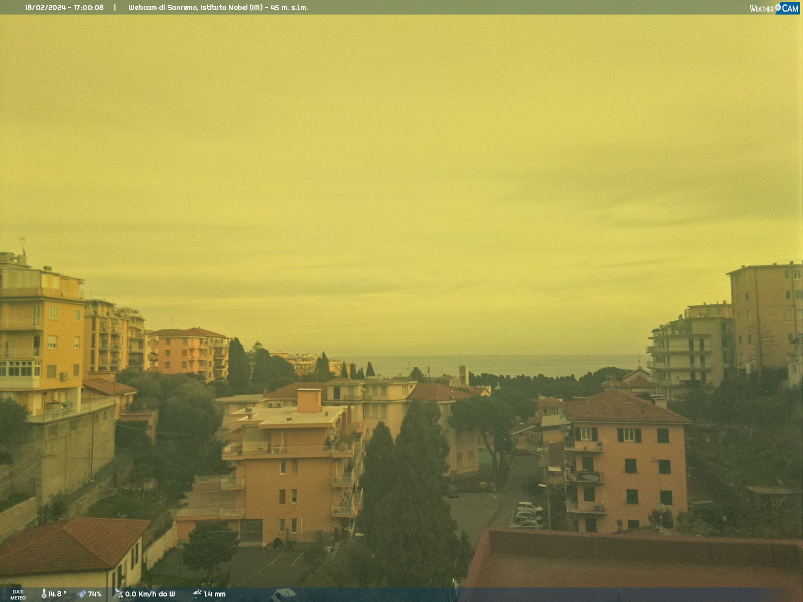webcam Sanremo - Istituto Comprensivo Nobel (IM)