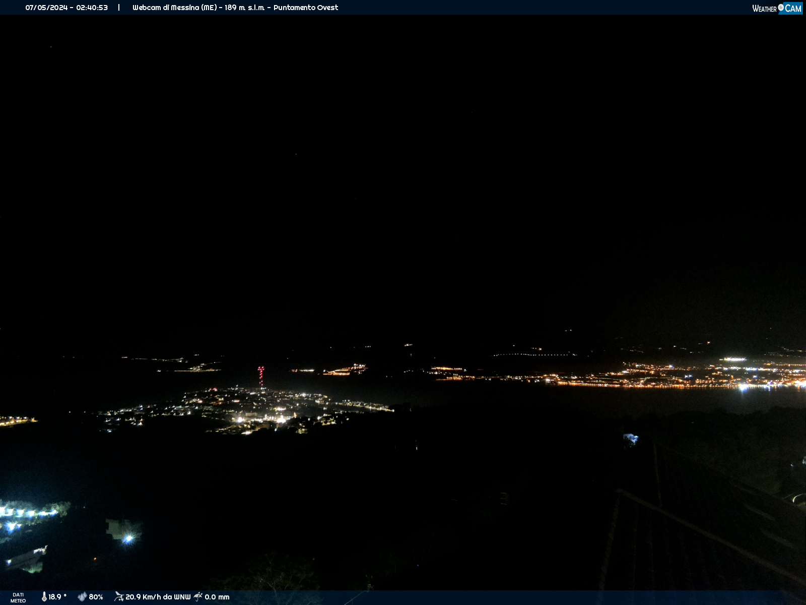 webcam Messina