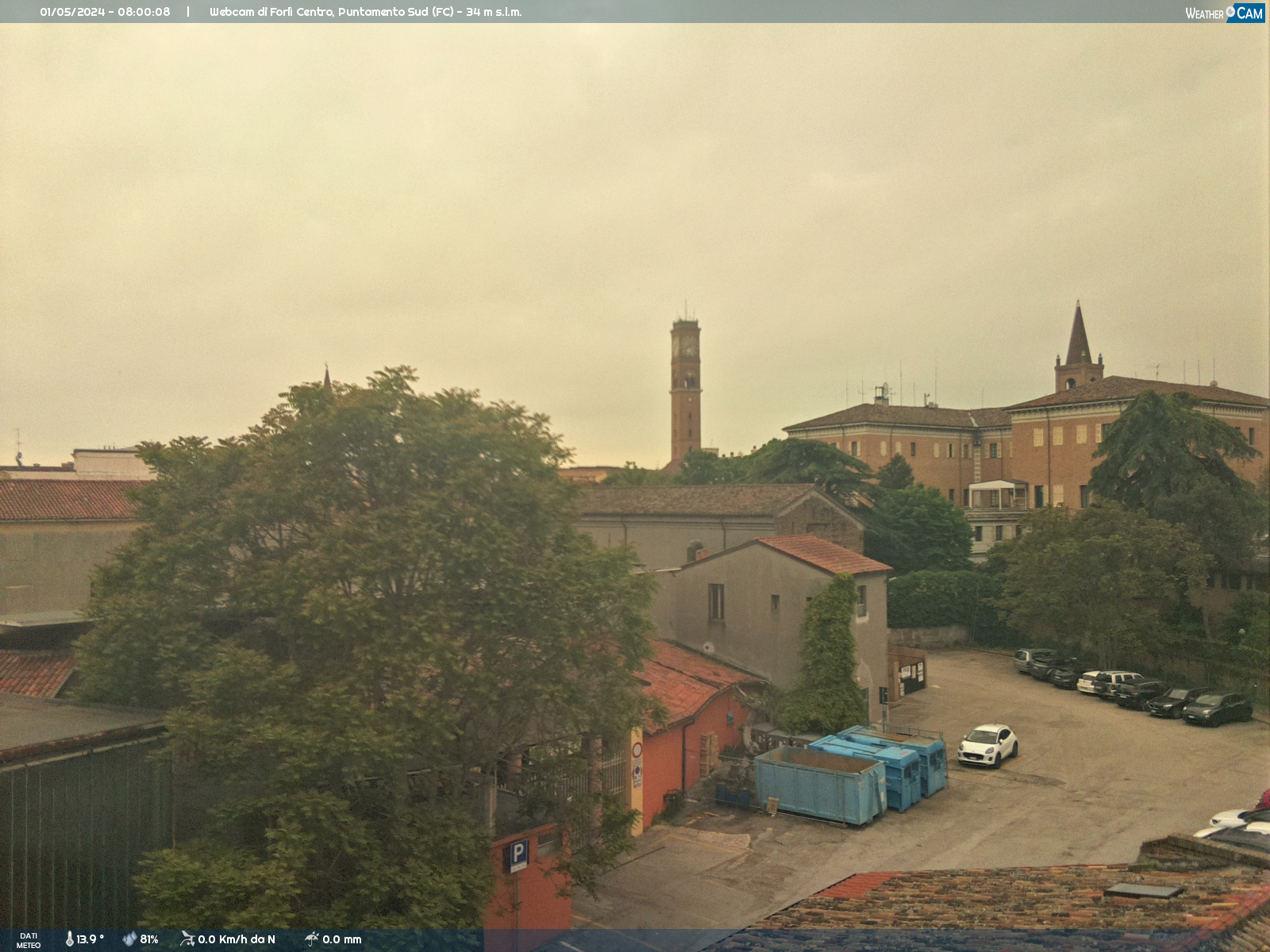 webcam Forlì Centro